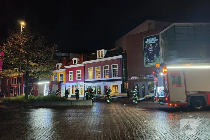 Pand geventileerd na brand