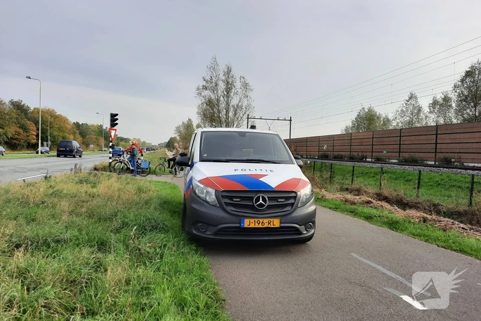 Fietser zwaargewond bij aanrijding