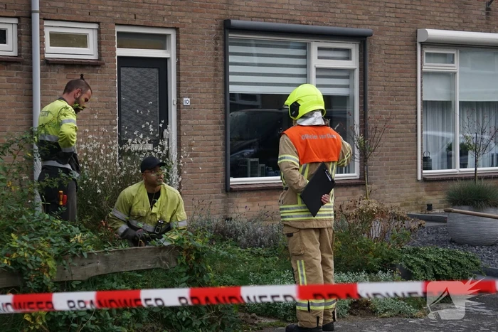 Kruipruimte loopt vol gas, meerdere woningen ontruimd