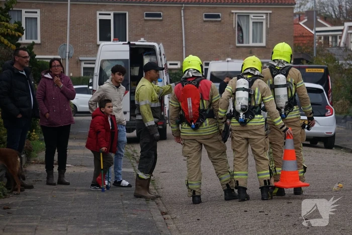 Kruipruimte loopt vol gas, meerdere woningen ontruimd