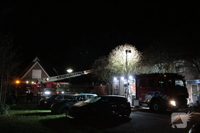 Schoorsteenbrand snel onder controle