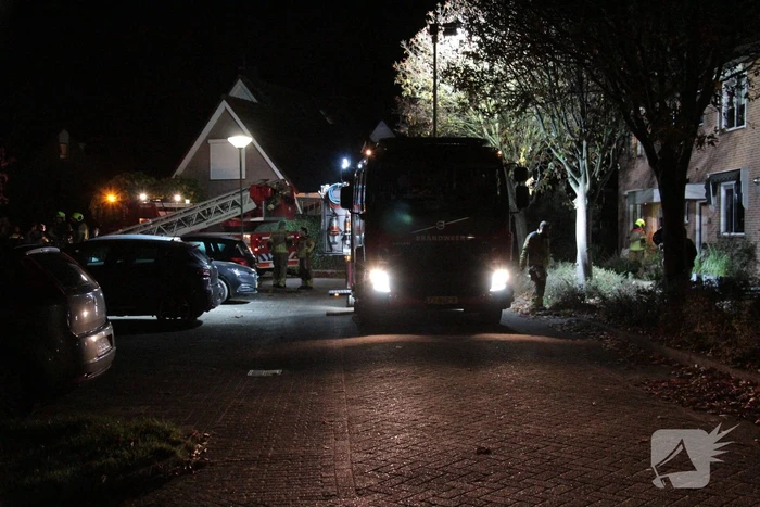 Schoorsteenbrand snel onder controle