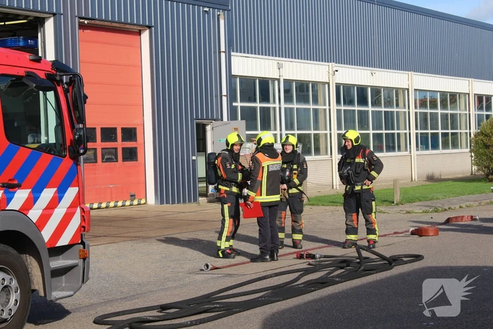 Bedrijfspand ontruimt door chemische reactie