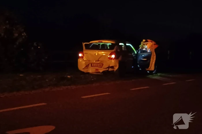 Veel schade bij kop-staart botsing
