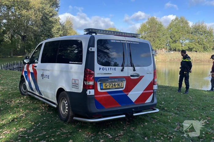 Gestolen motor teruggevonden in visvijver