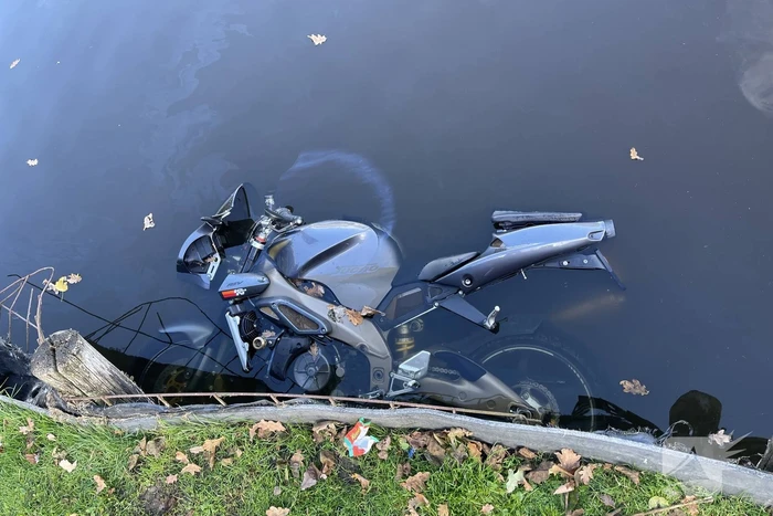 Gestolen motor teruggevonden in visvijver