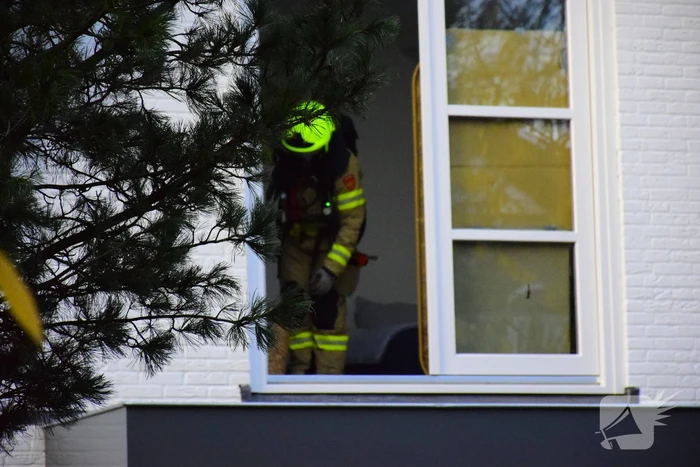 Woning geventileerd na aangebrand eten
