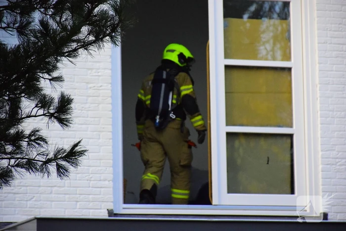 Woning geventileerd na aangebrand eten