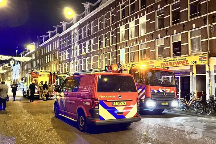 Brand in meterkast zeven mensen ademen rook in