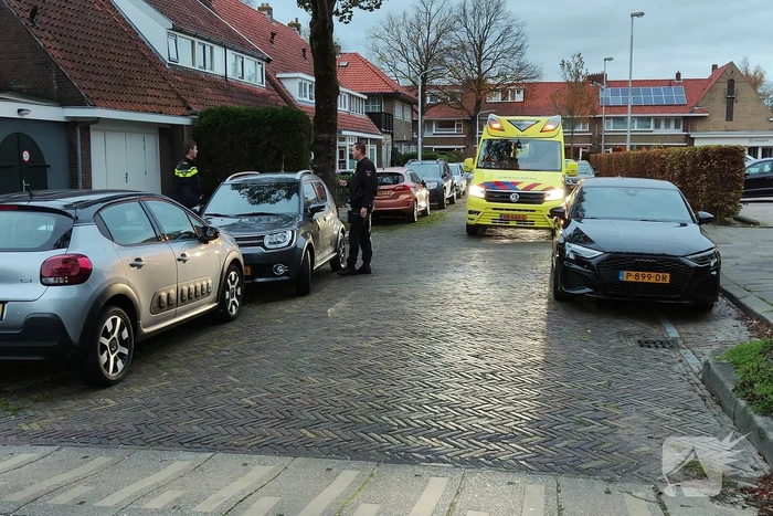 Bestuurster werd onwel en veroorzaakt aanrijding