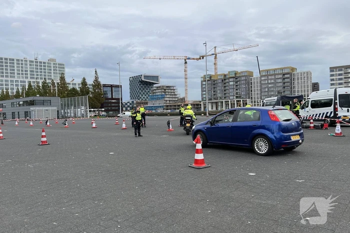Grote verkeerscontrole door politie