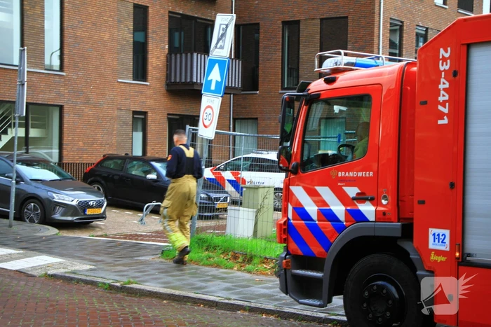 Politie zet stormram in