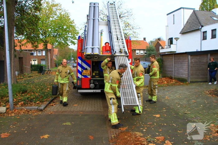 Merel bevrijdt door brandweer