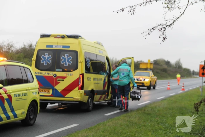 Aanrijding tussen vier voertuigen