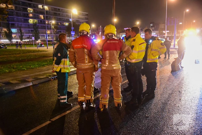 Ernstige aanrijding tussen persoon en tram