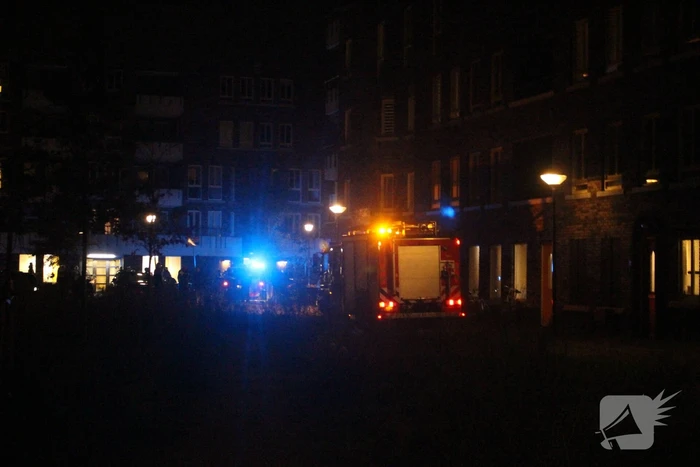 Diverse woningen ontruimd na autobrand