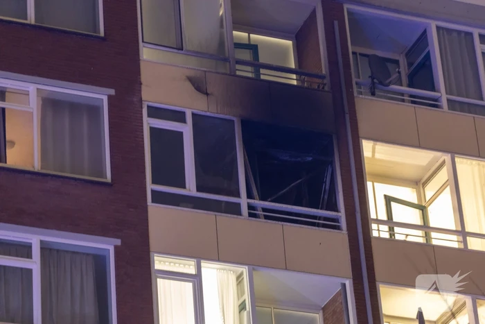 Tientallen appartementen ontruimd door brand