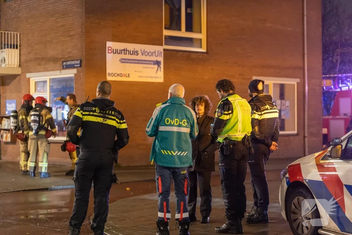 Tientallen appartementen ontruimd door brand