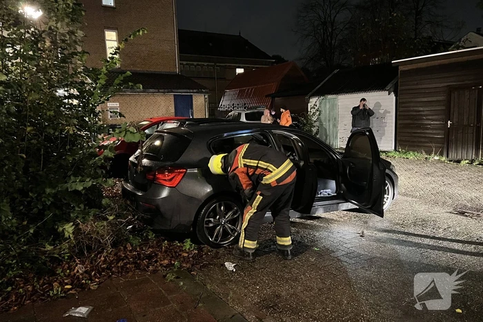 Autobrand snel onder controle