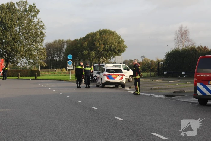 Veel brandweer ingezet voor brand in prullenbak