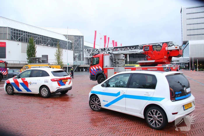 Veel rookontwikkeling op metrostation