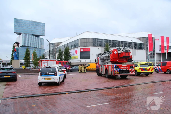 Veel rookontwikkeling op metrostation
