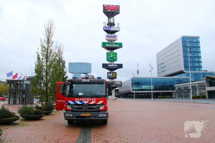 Veel rookontwikkeling op metrostation