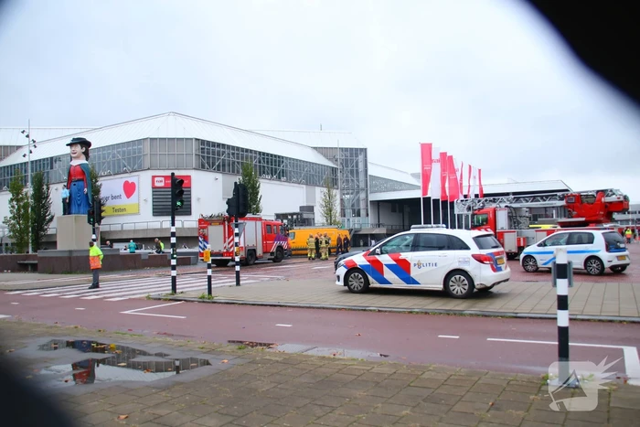 Veel rookontwikkeling op metrostation