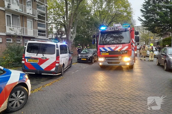 Vuurwerk in pand gegooid