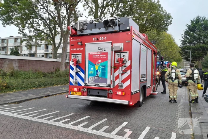 Vuurwerk in pand gegooid