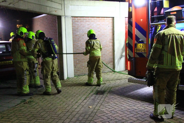 Elektrische fiets vat vlam in schuur van woning