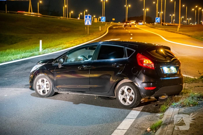 Veel schade na flinke aanrijding