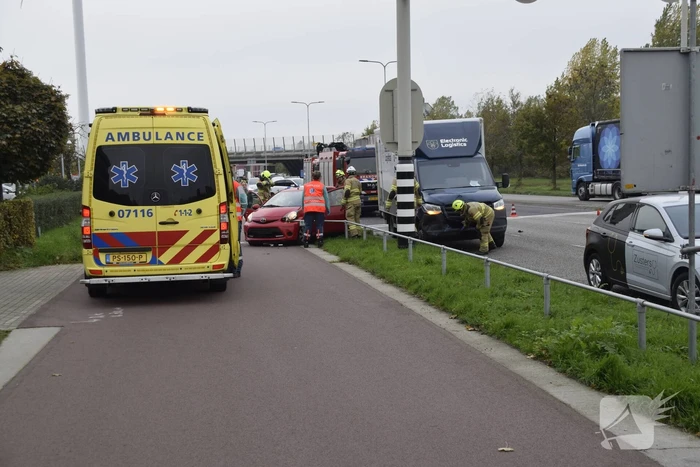 Meerdere gewonden bij kop-staart aanrijding