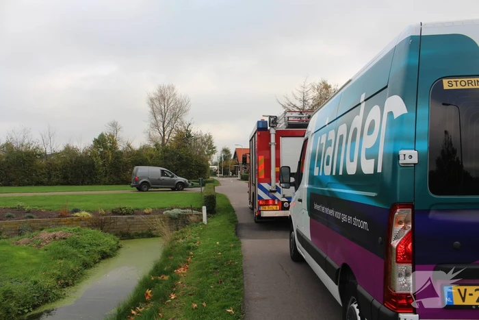 Gasleiding geraakt bij aanleg glasvezel