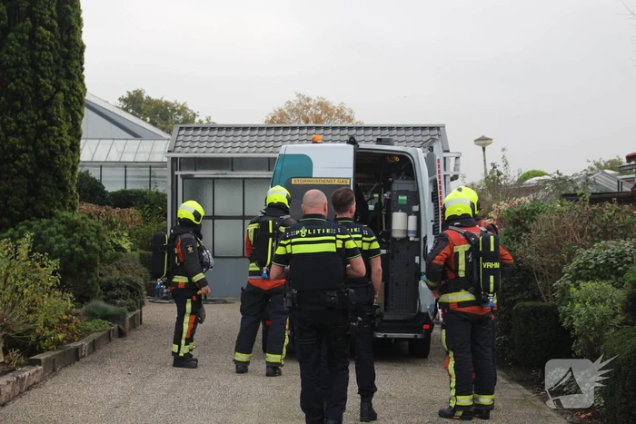 Gasleiding geraakt bij aanleg glasvezel
