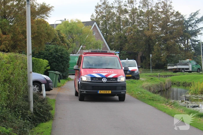 Gasleiding geraakt bij aanleg glasvezel