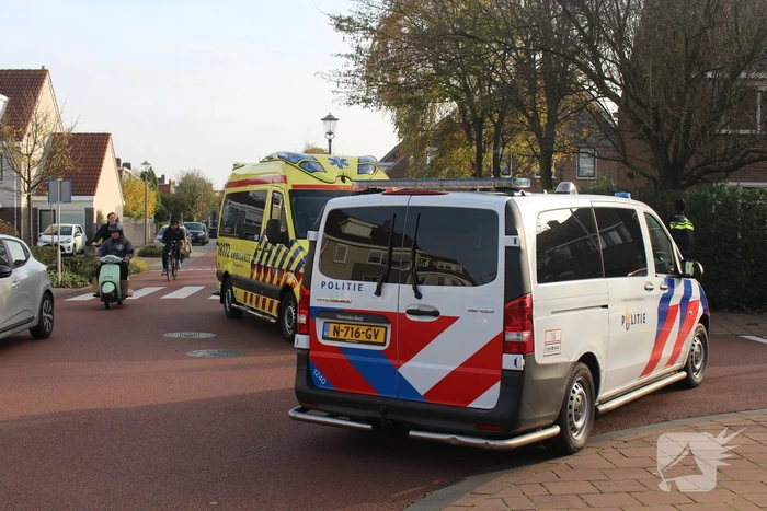 Scooterrijder aangereden op voorrangskruising