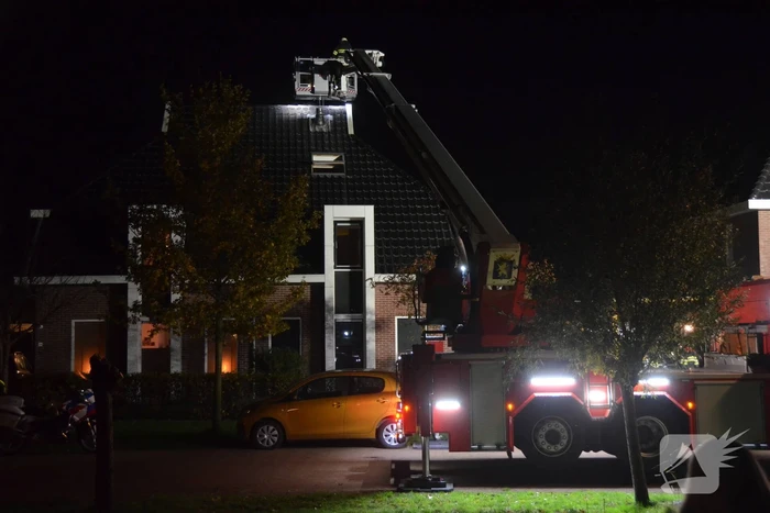 Brandweer ingezet bij brand in schoorsteen