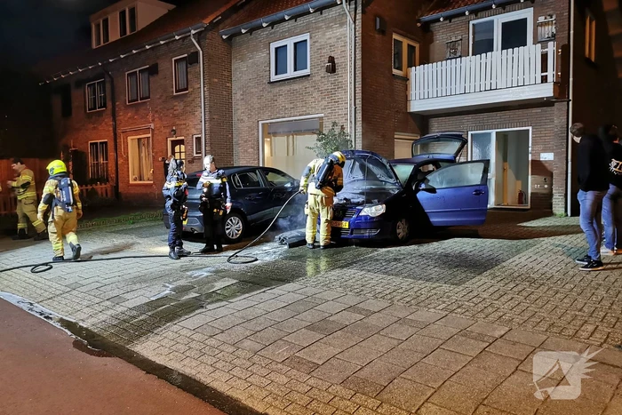 Schade aan auto na brand