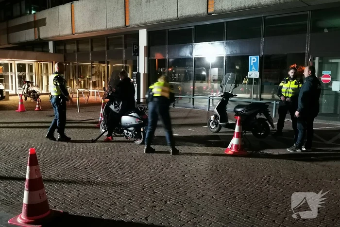 Grote verkeerscontrole in het centrum