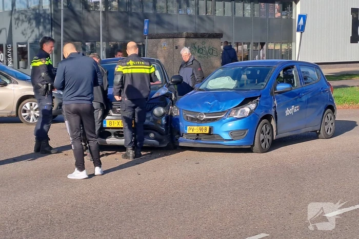 Schade bij ongeval op kruising
