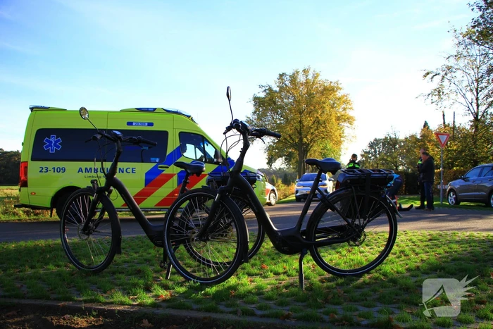 Fietser gewond na val