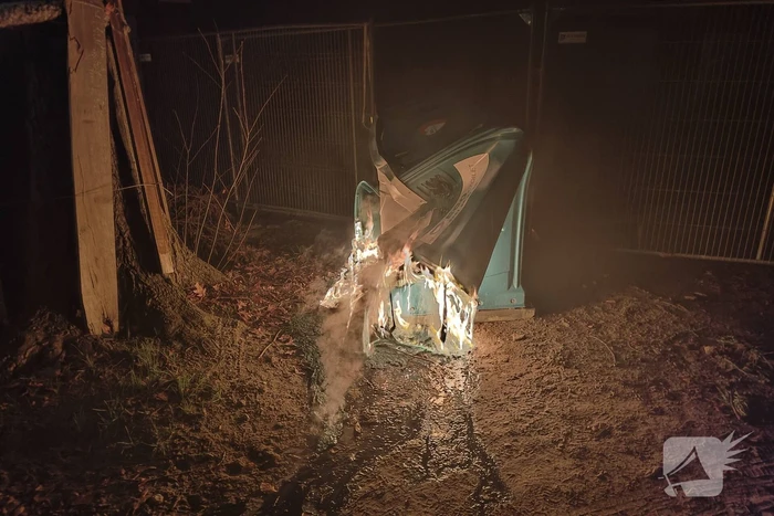 Dixi door brand verwoest