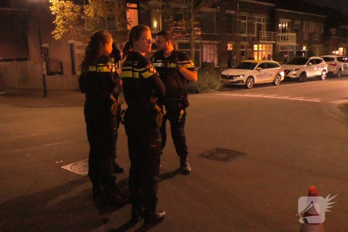 Auto gaat in vlammen op