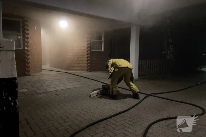 Wietkwekerij ontdekt na brand in schuur van woning