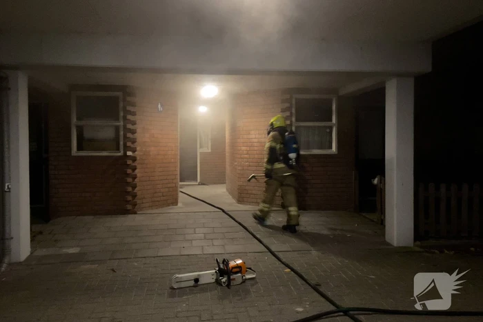 Wietkwekerij ontdekt na brand in schuur van woning