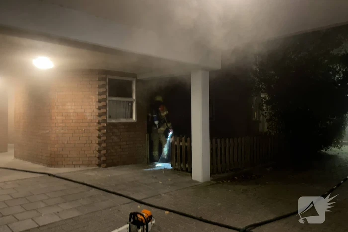 Wietkwekerij ontdekt na brand in schuur van woning