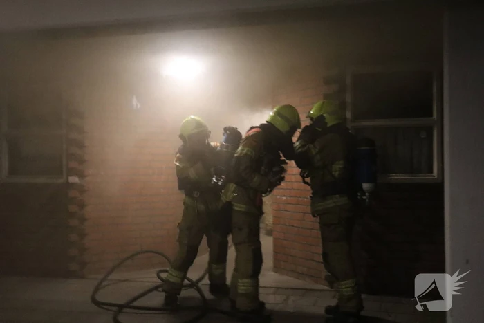 Wietkwekerij ontdekt na brand in schuur van woning