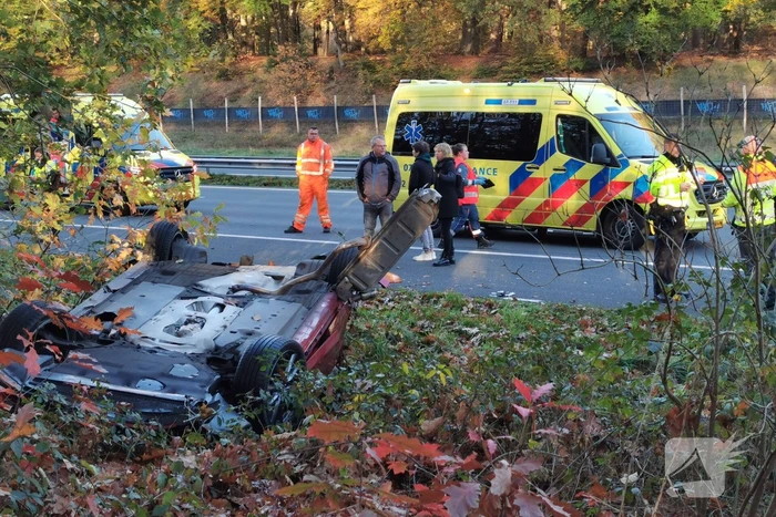 ongeval rijksweg a12 r 111,9 bennekom
