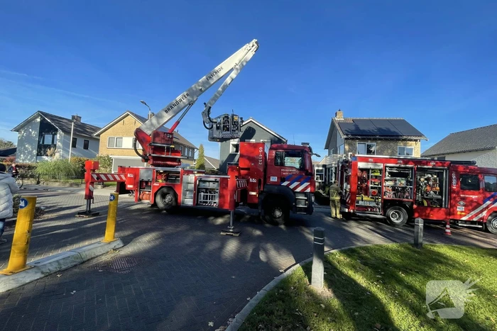 Schoorsteenbrand snel onder controle